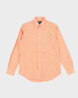 Vintage Ralph Lauren Checked Oversized Long Sleeve Shirt - S