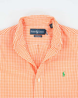 Vintage Ralph Lauren Checked Oversized Long Sleeve Shirt - S