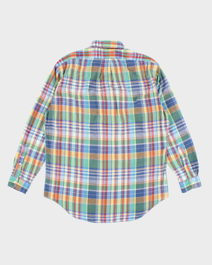 Vintage Ralph Lauren Checked Oversized Long Sleeve Shirt - M