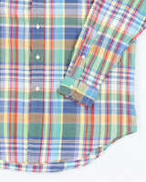 Vintage Ralph Lauren Checked Oversized Long Sleeve Shirt - M