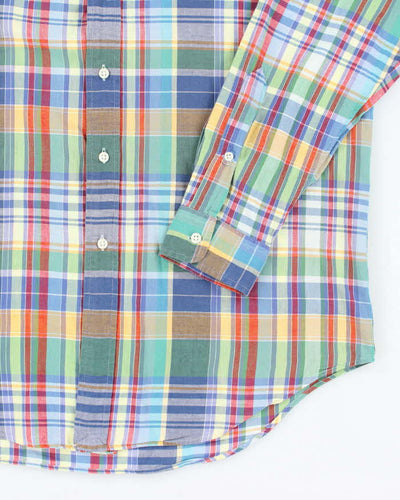 Vintage Ralph Lauren Checked Oversized Long Sleeve Shirt - M