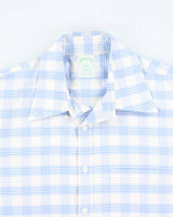 Vintage Brooks Brothers Checked Boxy Long Sleeve Shirt - M