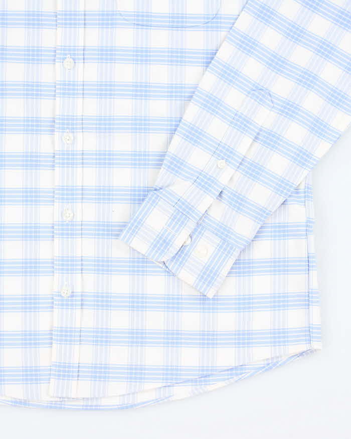 Vintage Brooks Brothers Checked Boxy Long Sleeve Shirt - M