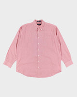 Vintage Nautica Checked Long Sleeve Shirt - XXL