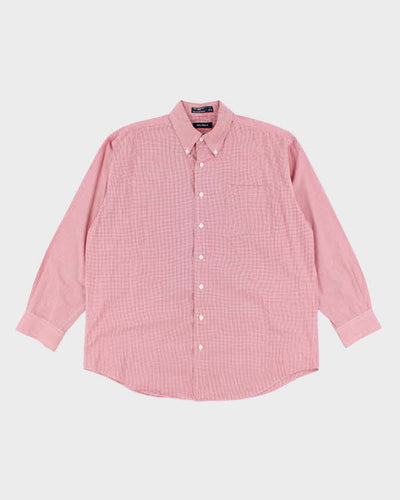Vintage Nautica Checked Long Sleeve Shirt - XXL