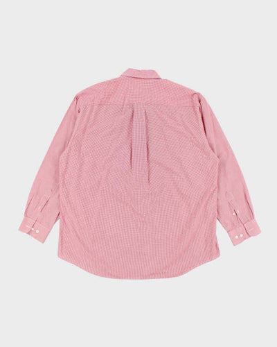 Vintage Nautica Checked Long Sleeve Shirt - XXL