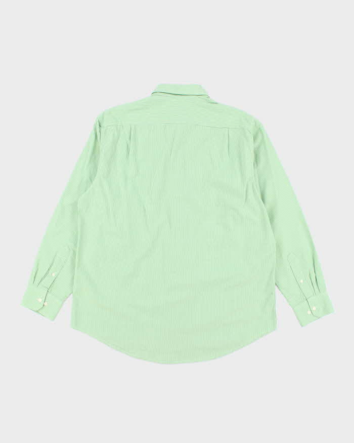 Vintage Izod Checked Oversized Boxy Long Sleeve Shirt - L