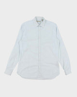Vintage Burberry Polka Dot Long Sleeve Shirt - L