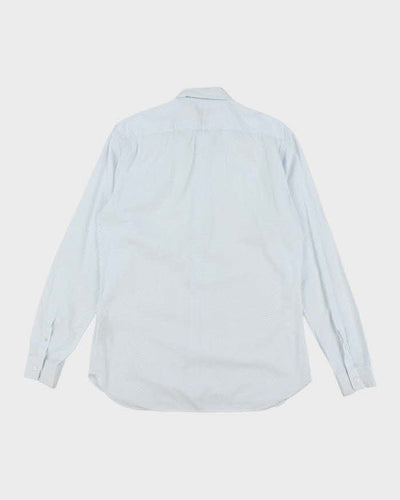Vintage Burberry Polka Dot Long Sleeve Shirt - L