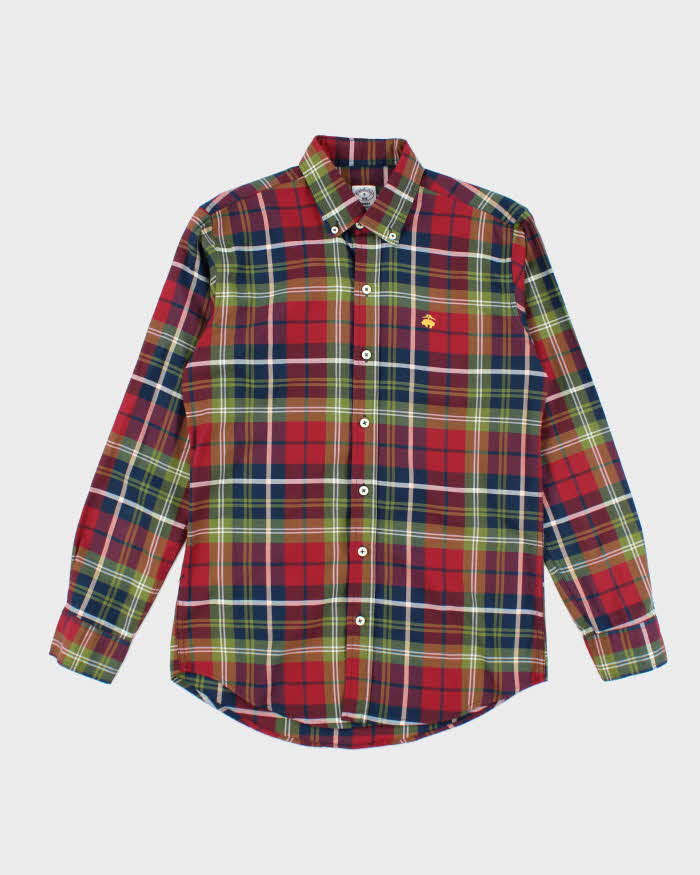 Vintage Brooks Brothers Checked Button Down Shirt - S