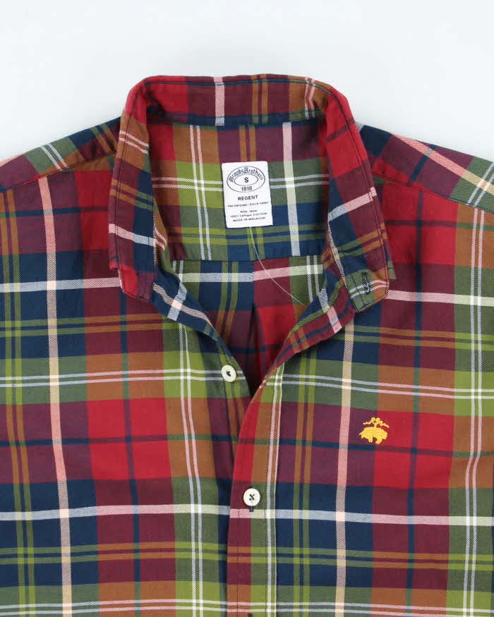 Vintage Brooks Brothers Checked Button Down Shirt - S