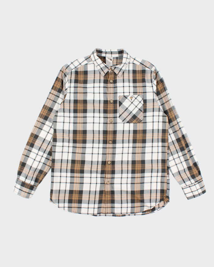Vintage The North Face Checked Button Down Shirt - L