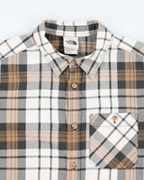 Vintage The North Face Checked Button Down Shirt - L