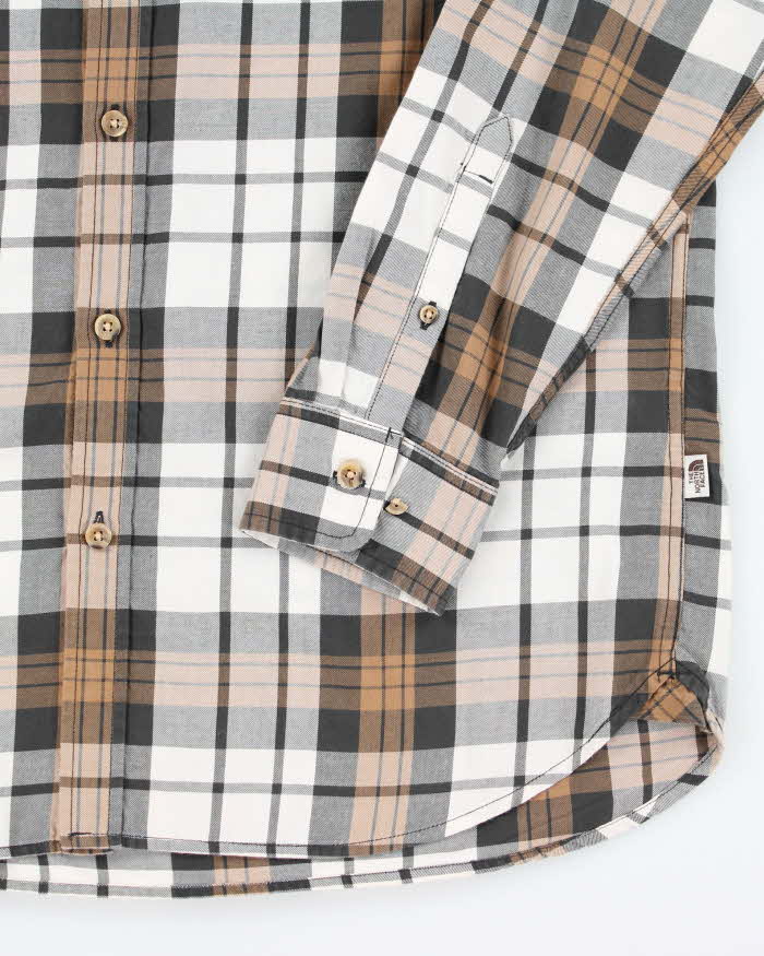 Vintage The North Face Checked Button Down Shirt - L