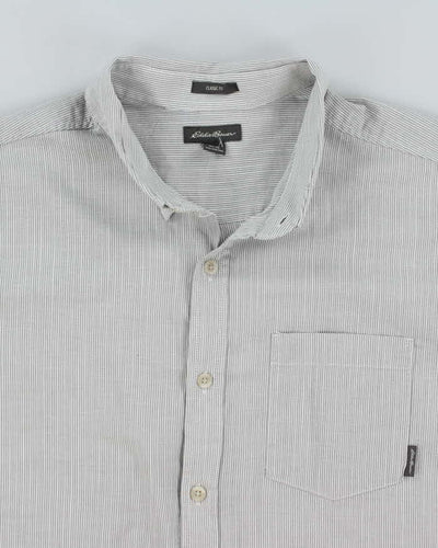 Vintage Eddie Bauer Striped Oversized Long Sleeve Shirt - XL