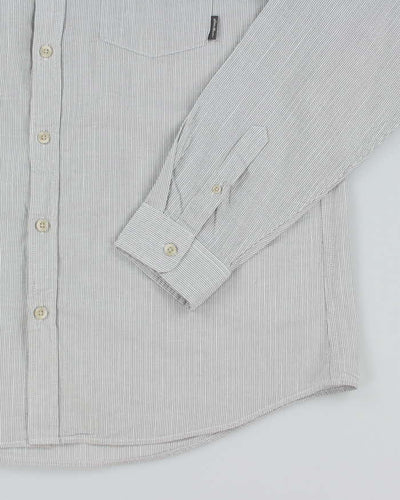 Vintage Eddie Bauer Striped Oversized Long Sleeve Shirt - XL