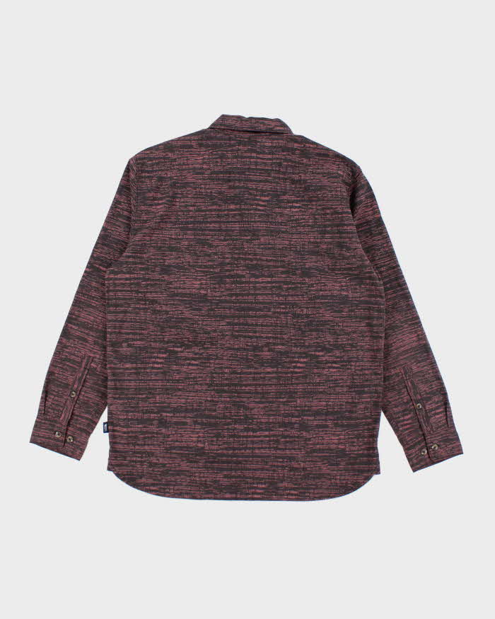 Vintage 00s The North Face Pattern Long Sleeve Shirt - L