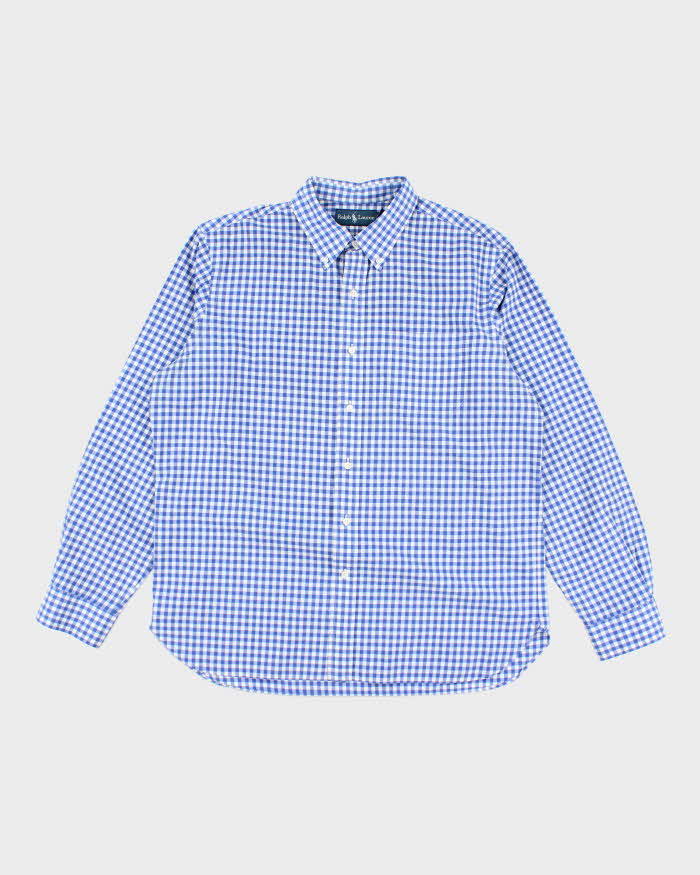 Vintage Ralph Lauren Checked Oversized Long Sleeve Shirt - XL