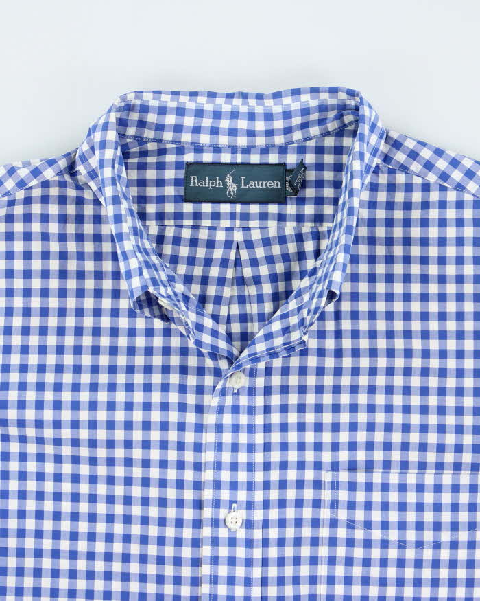 Vintage Ralph Lauren Checked Oversized Long Sleeve Shirt - XL