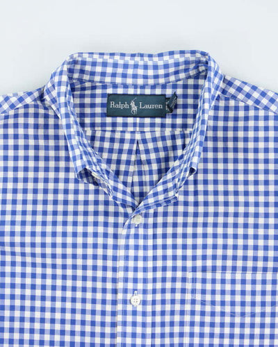 Vintage Ralph Lauren Checked Oversized Long Sleeve Shirt - XL
