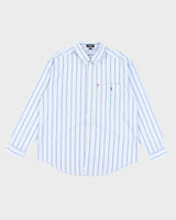 Vintage Polo Jeans Ralph Lauren Checked Oversized Long Sleeve Shirt - L