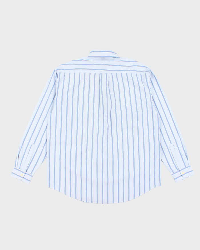 Vintage Polo Jeans Ralph Lauren Checked Oversized Long Sleeve Shirt - L