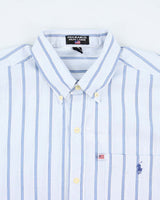 Vintage Polo Jeans Ralph Lauren Checked Oversized Long Sleeve Shirt - L