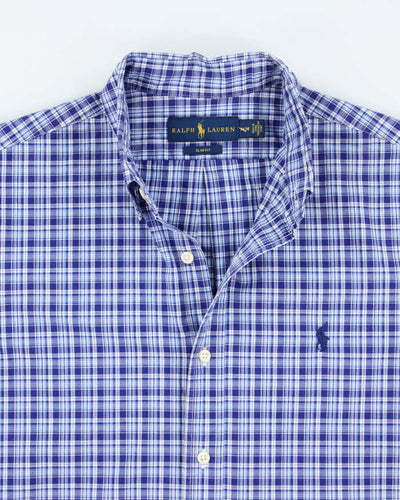 Vintage Ralph Lauren Checked Long Sleeve Shirt - M