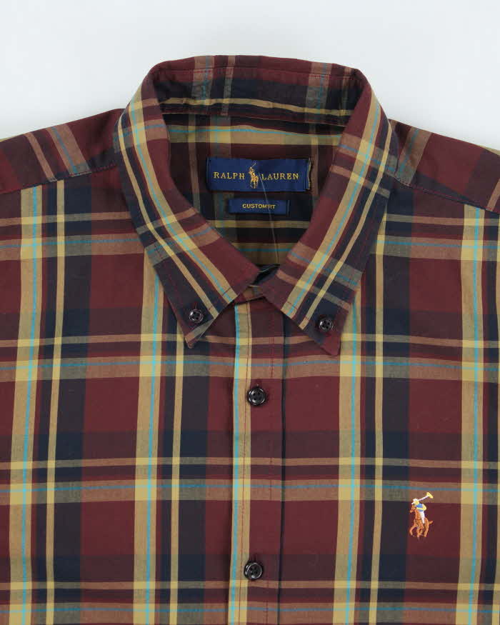 Vintage Ralph Lauren Checked Long Sleeve Shirt - XL
