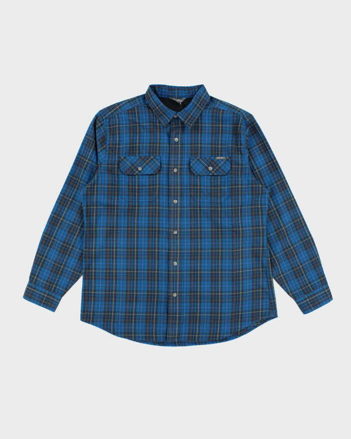 Vintage Eddie Bauer Lightweight Oversized Flannel Shirt - L
