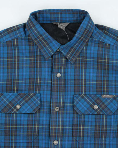 Vintage Eddie Bauer Lightweight Oversized Flannel Shirt - L