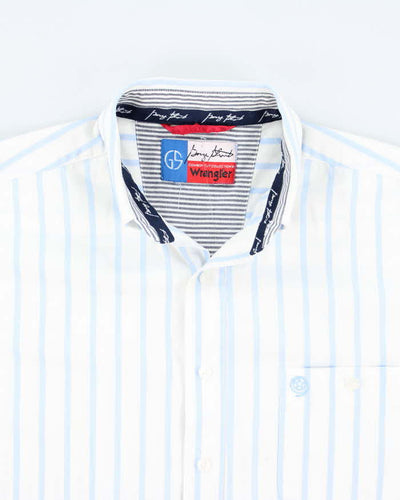 Vintage Wrangler Striped Boxy Long Sleeve Shirt - XL