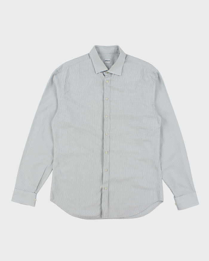 Vintage 00s Armani Long Sleeve Shirt - L