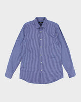 Vintage Hugo Boss Stripe Long Sleeve Shirt - L
