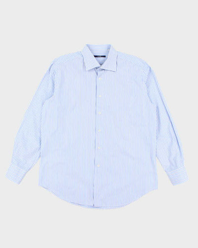 Vintage Pal Zileri Stripe Long Sleeve Shirt - XL