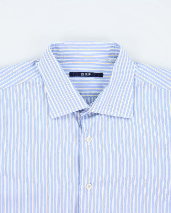 Vintage Pal Zileri Stripe Long Sleeve Shirt - XL