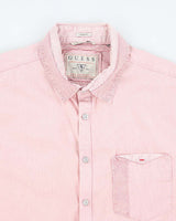 Vintage Y2k 00s Guess Striped Long Sleeve Shirt - S