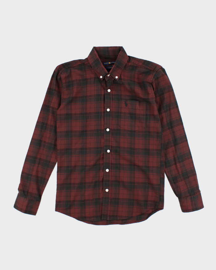 Vintage Ralph Lauren Checked Long Sleeve Shirt - S
