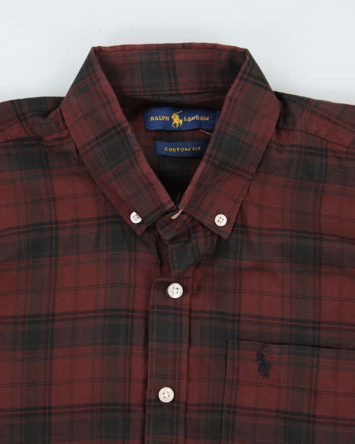 Vintage Ralph Lauren Checked Long Sleeve Shirt - S