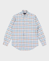 Vintage Ralph Lauren Checked Oversized Long Sleeve Shirt - S