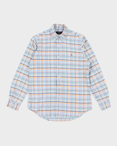 Vintage Ralph Lauren Checked Oversized Long Sleeve Shirt - S