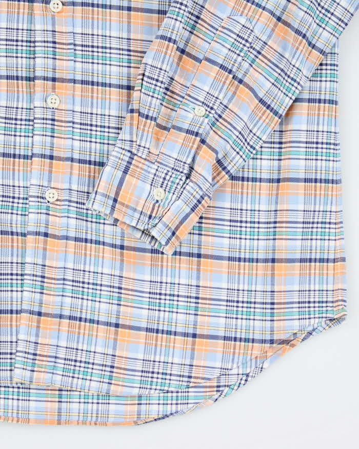 Vintage Ralph Lauren Checked Oversized Long Sleeve Shirt - S