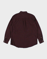 Vintage Chaps Checked Oversized Long Sleeve Shirt - L