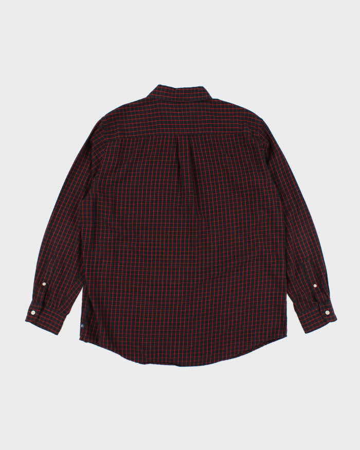 Vintage Chaps Checked Oversized Long Sleeve Shirt - L