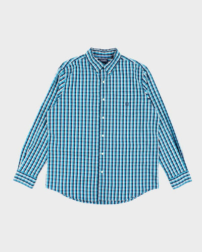 Vintage Chaps Checked Long Sleeve Shirt - XL