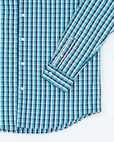 Vintage Chaps Checked Long Sleeve Shirt - XL