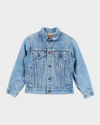 Vintage 90's Women's Levi's Light Wash Denim Jacket - L