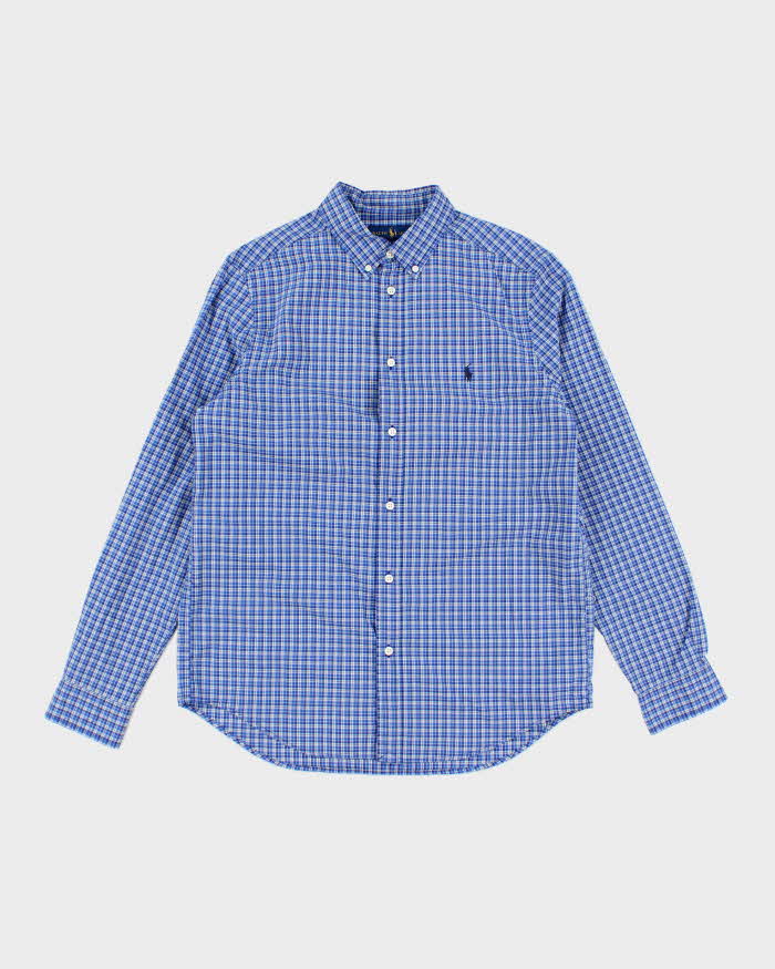 Vintage Ralph Lauren Checked Long Sleeve Shirt - M