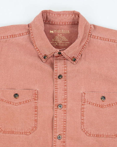 Vintage Wind River Heavyweight Faded Long Sleeve Shirt - L