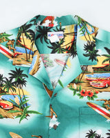 Vintage 80s Aloha Line Hawaiian Shirt - L